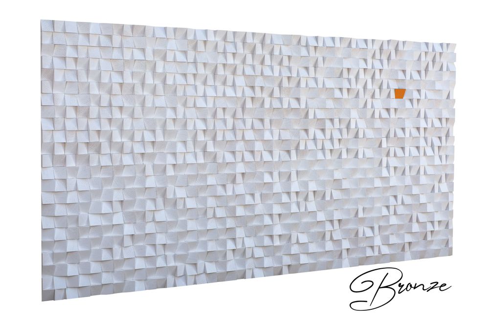 Other wall decoration - "Snowflake: Premium Wood Handmade Wall Sculpture Limited Edition" 140CMX70CM - ARTDESIGNA