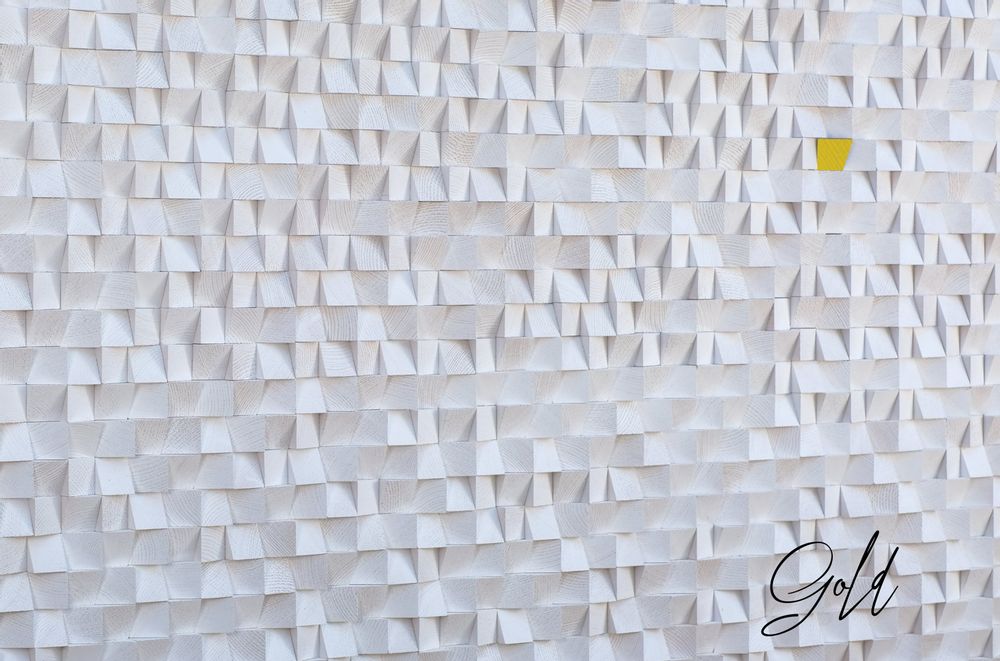 Other wall decoration - "Snowflake: Premium Wood Handmade Wall Sculpture Limited Edition" 140CMX70CM - ARTDESIGNA