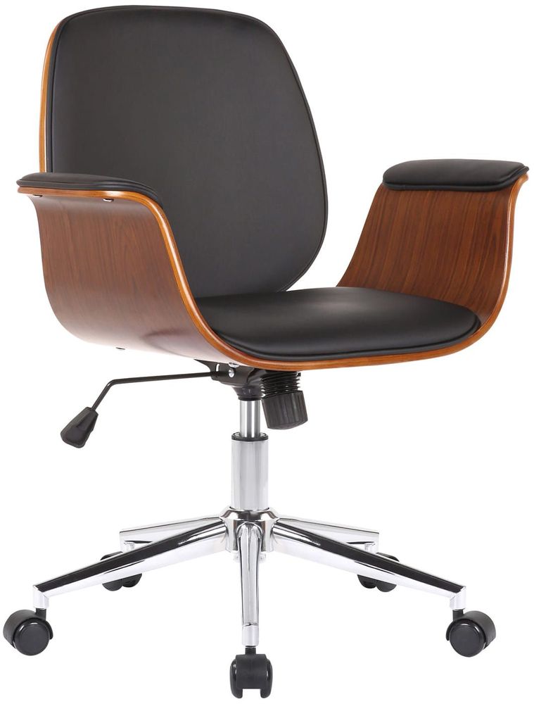 Office seating - Kemberg Office Chair - Walnut - VIBORR