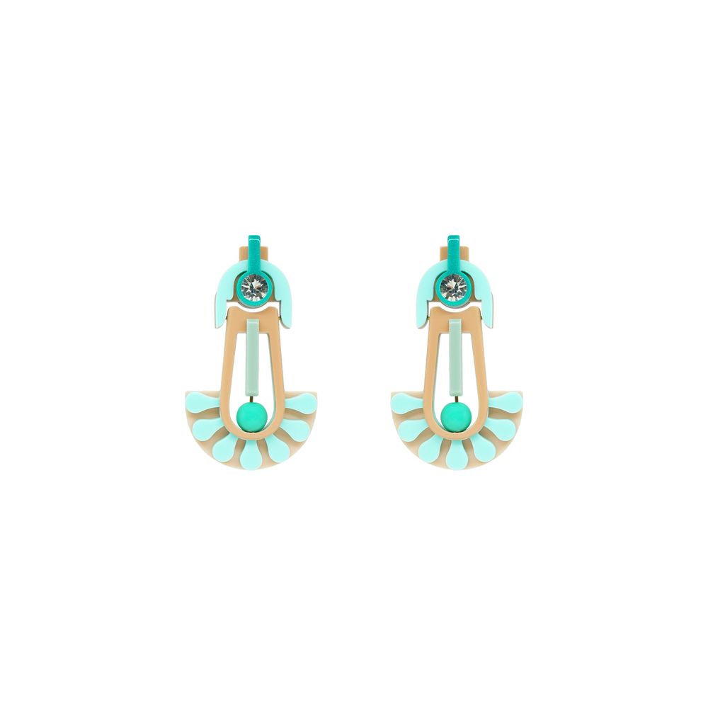 Bijoux - Boucle d'oreille Pissenlit Rose Sèche - GISSA BICALHO