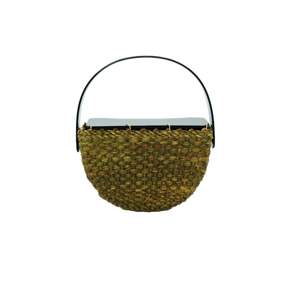 Sacs et cabas - Sac Paille Lilium Vert - GISSA BICALHO