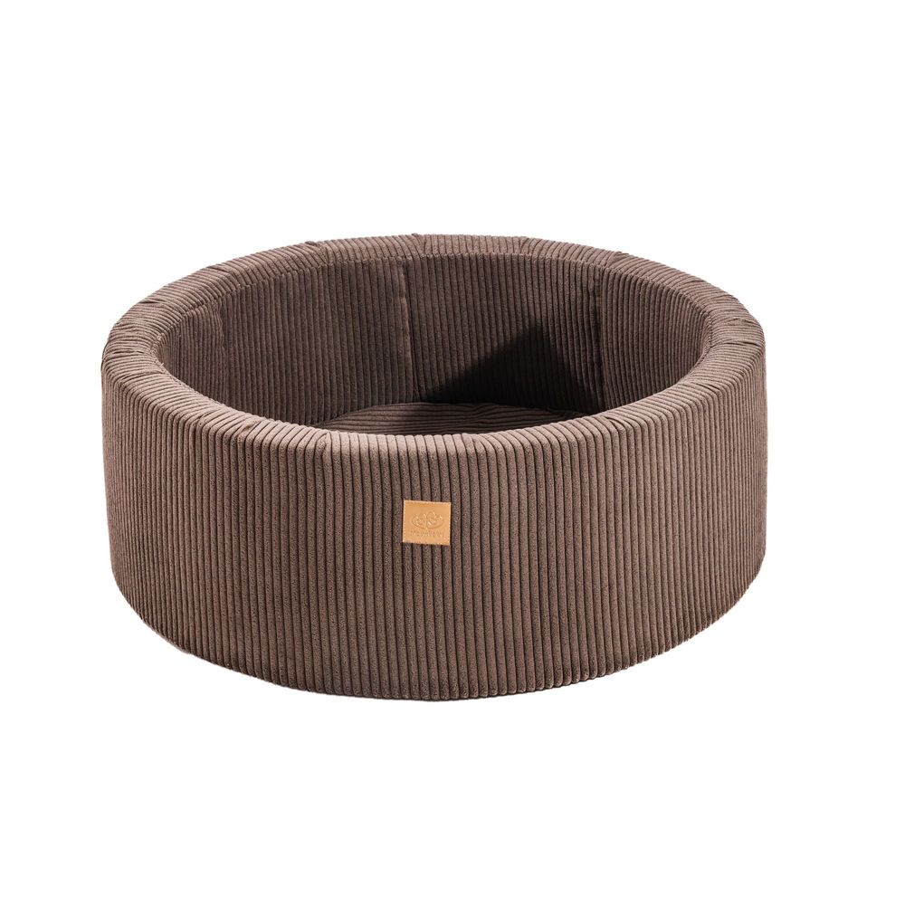 Toys - Aesthetic Ball Pit, Corduroy, Round 90x30 cm, 200 Balls - MEOWBABY