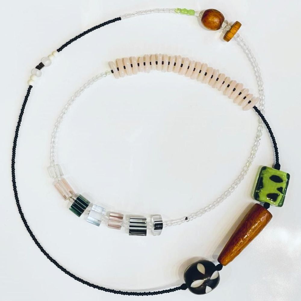 Jewelry - contemporary necklaces - revalorization of costume jewelry - L'ATELIER CLF - CRÉATIONS CIRCULAIRES EN ANJOU