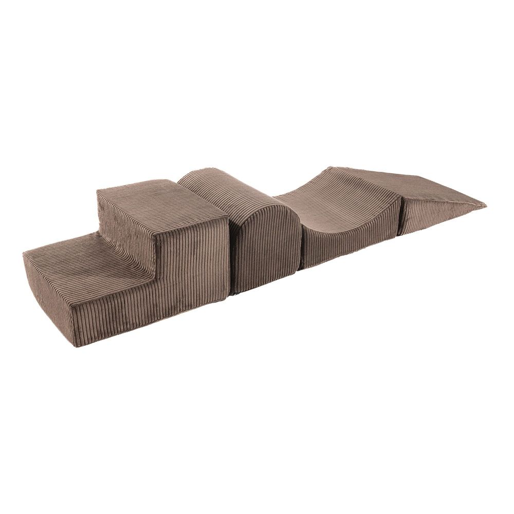 Peluches - Set 4 pièces en mousse, aire de jeux pour enfants, Velours Côtelé - MEOWBABY