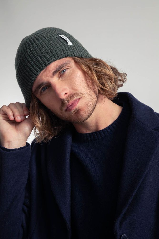 Hats - Recycled Cashmere Beanie Marcello - RIFO
