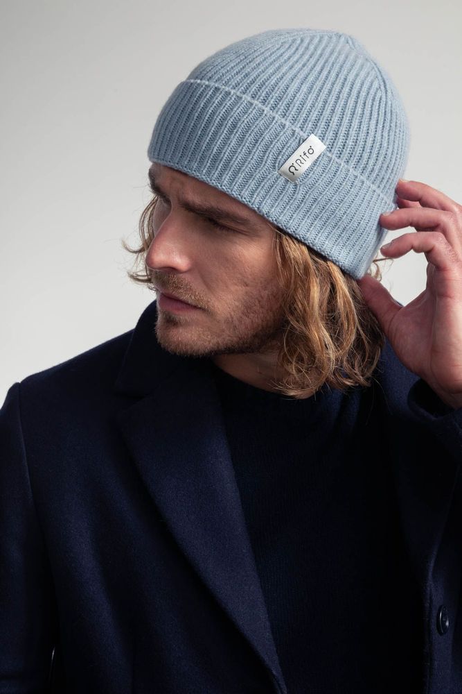 Hats - Recycled Cashmere Beanie Marcello - RIFO