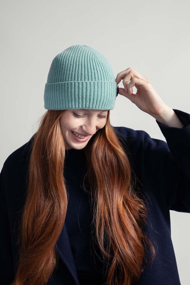 Hats - Recycled Cashmere Beanie Marcello - RIFO