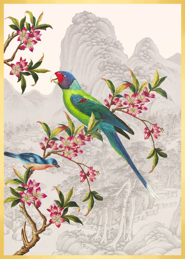 Autres décorations murales - Illustration Rêve d'Asie - PARADISIO IMAGINARIUM