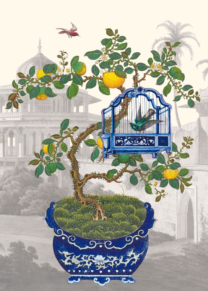 Objets de décoration - Illustration Esprit d'Orient - PARADISIO IMAGINARIUM