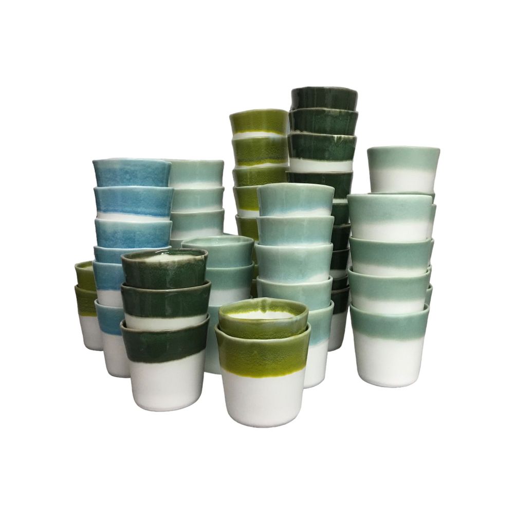 Everyday plates - Porcelain - CECILE GASC PORCELAINE