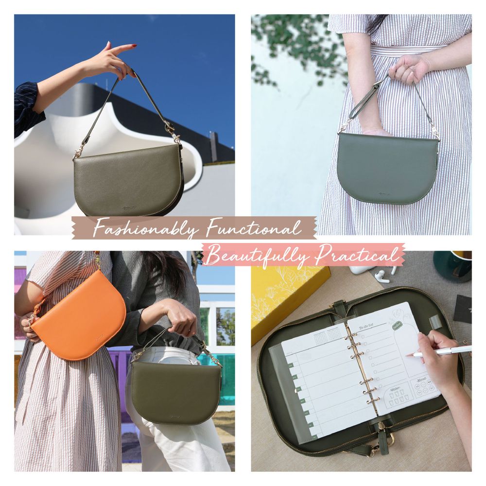 Bags and totes - EGOSUNNY The Luna Premium PU Leather Journal - EVARICH INTERNATIONAL ENTERPRISE CO., LTD.