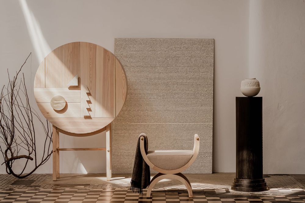 Fauteuils - Chaise Oddity Curule Light - SQUARE DROP