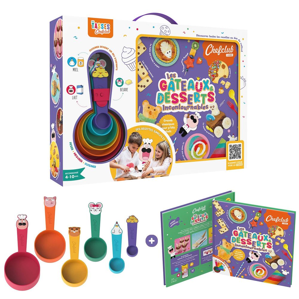 Children's arts and crafts - Kids Set: The Must-Have Cakes and Desserts - SNACKING MEDIA / CHEFCLUB