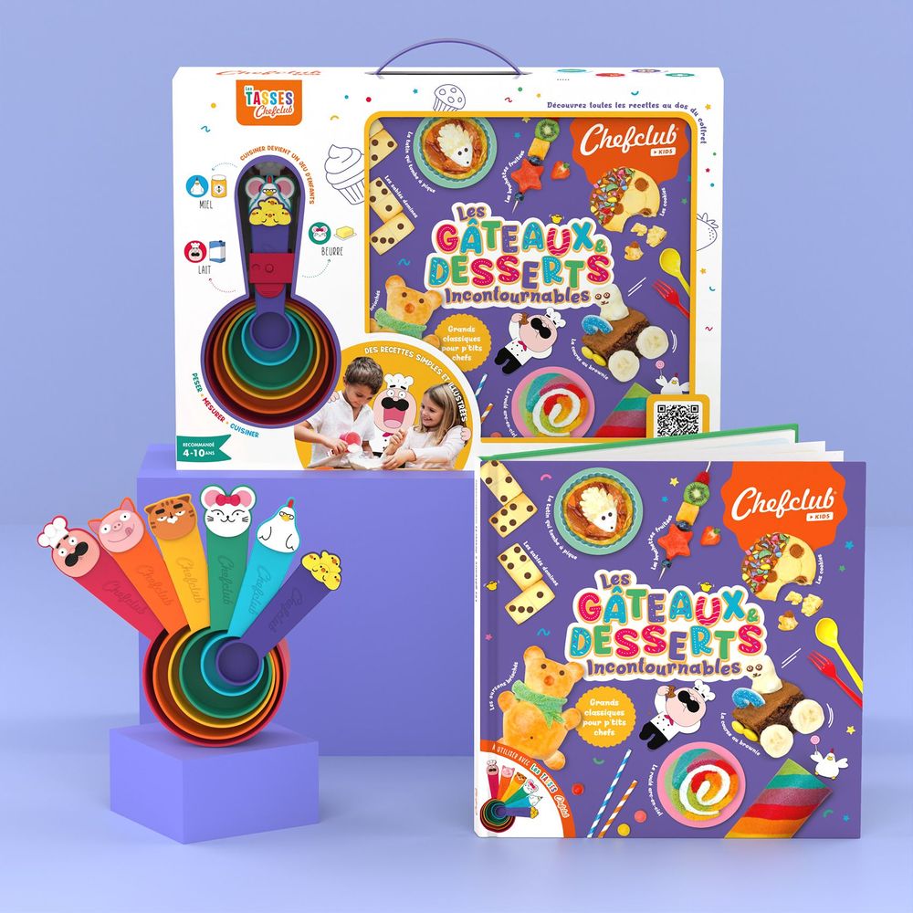 Children's arts and crafts - Kids Set: The Must-Have Cakes and Desserts - SNACKING MEDIA / CHEFCLUB