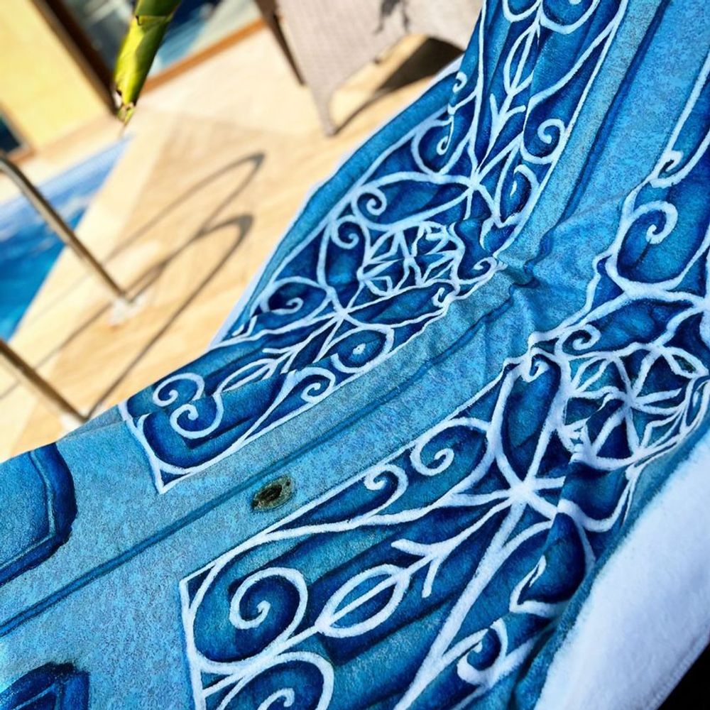 Gifts - Doors of the Med Beach & Picnic Towels - STEPHANIE BORG®