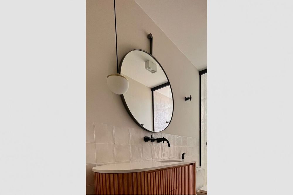 Design objects - "OLHO" ROUND WALL MIRROR - ALESSANDRA DELGADO DESIGN