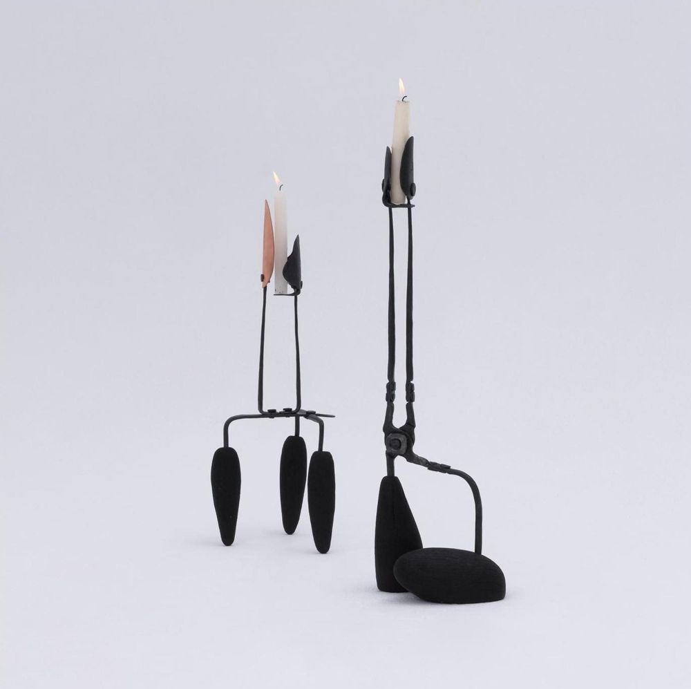 Lampes de table - Bougeoir Świecak - SQUARE DROP