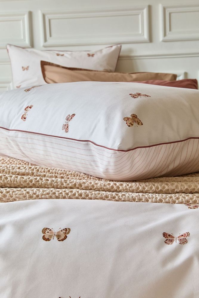 Linge de lit - Délicatesse - Parure de lit en percale de coton - ESSIX