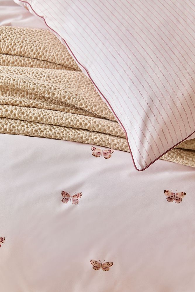 Linge de lit - Délicatesse - Parure de lit en percale de coton - ESSIX