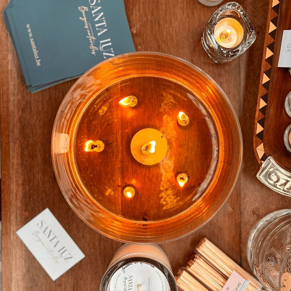 Decorative objects - Faja Round Candle - SANTA LUZ