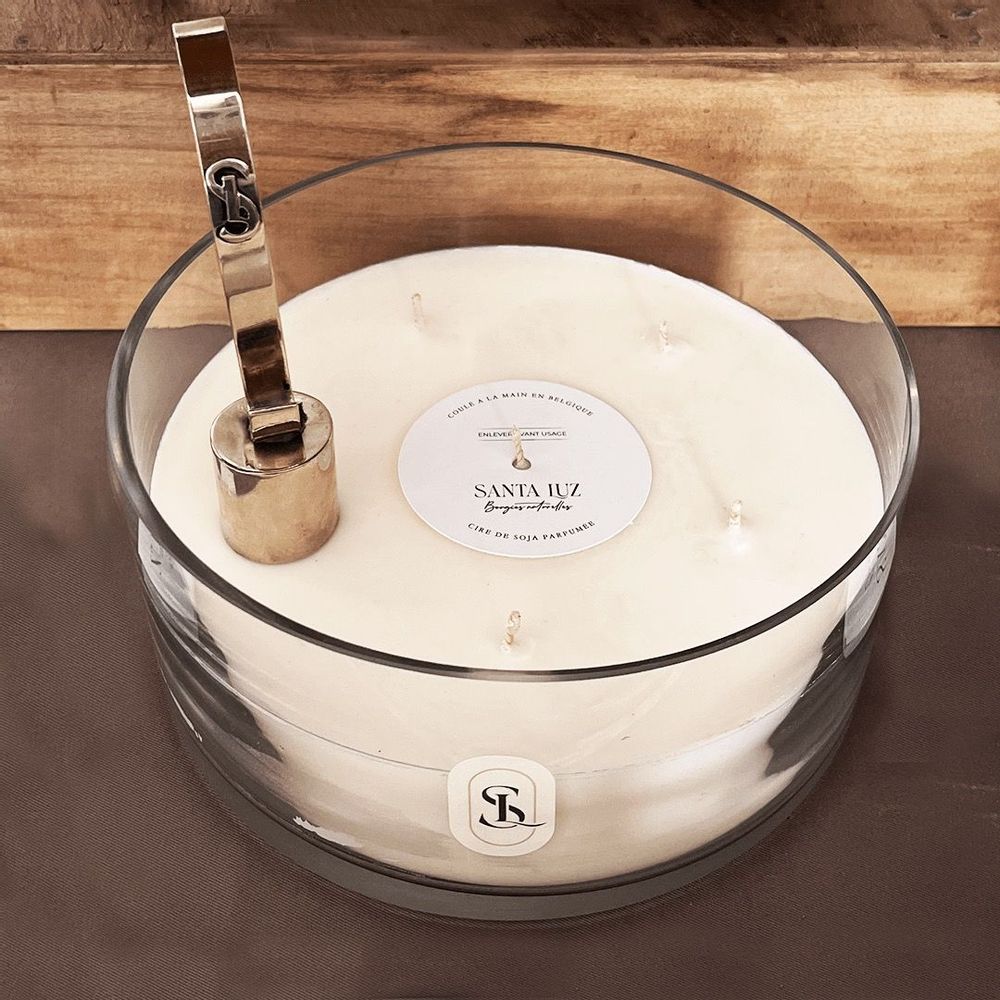 Decorative objects - Faja Round Candle - SANTA LUZ