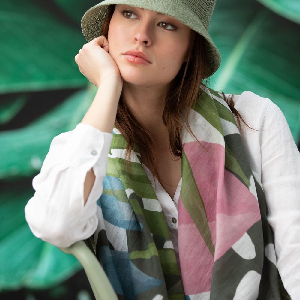 Scarves - Scarves Silk|Cotton SS24 - SHALLS BARCELONA