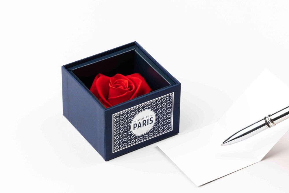 Gifts - \" A flower\” - Ville de Paris by Benoit Saint Amand - Size S - red - BENOIT SAINT AMAND