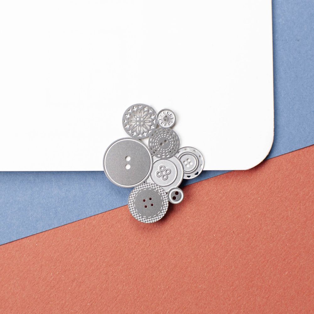 Cadeaux - Assortiment de 9 magnets en métal - mercerie - TOUT SIMPLEMENT,
