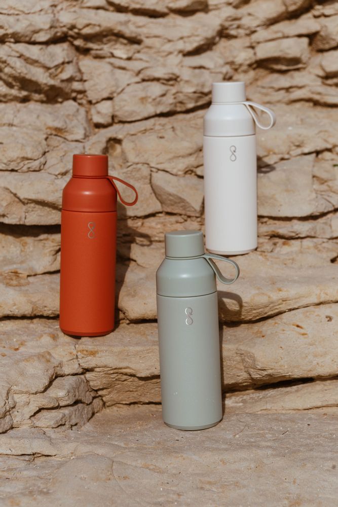 Gifts - " Ocean Bottle ” the original bottle (500ml) - Sahara Red - OCEAN BOTTLE