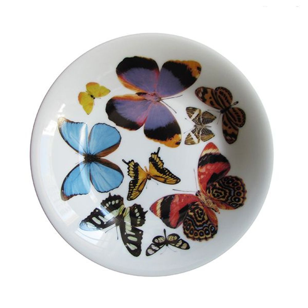 Platter and bowls - bowl brazilian butterflies - STUDIO CRIS AZEVEDO