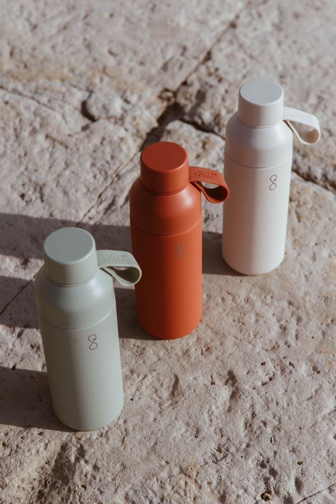 Cadeaux - "Ocean Bottle" la gourde originale (500ml) - Grès - OCEAN BOTTLE