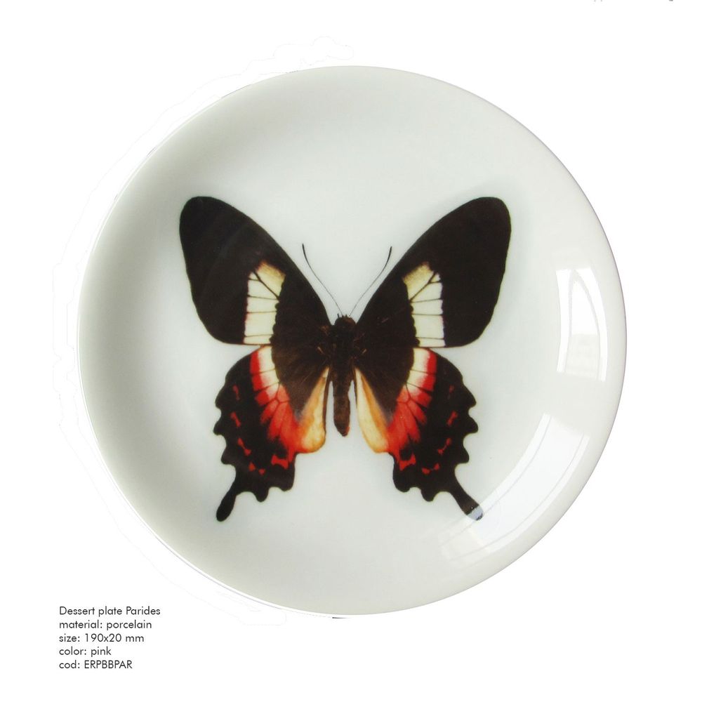 Platter and bowls - Set of 6 dessert plates with different prints. - STUDIO CRIS AZEVEDO