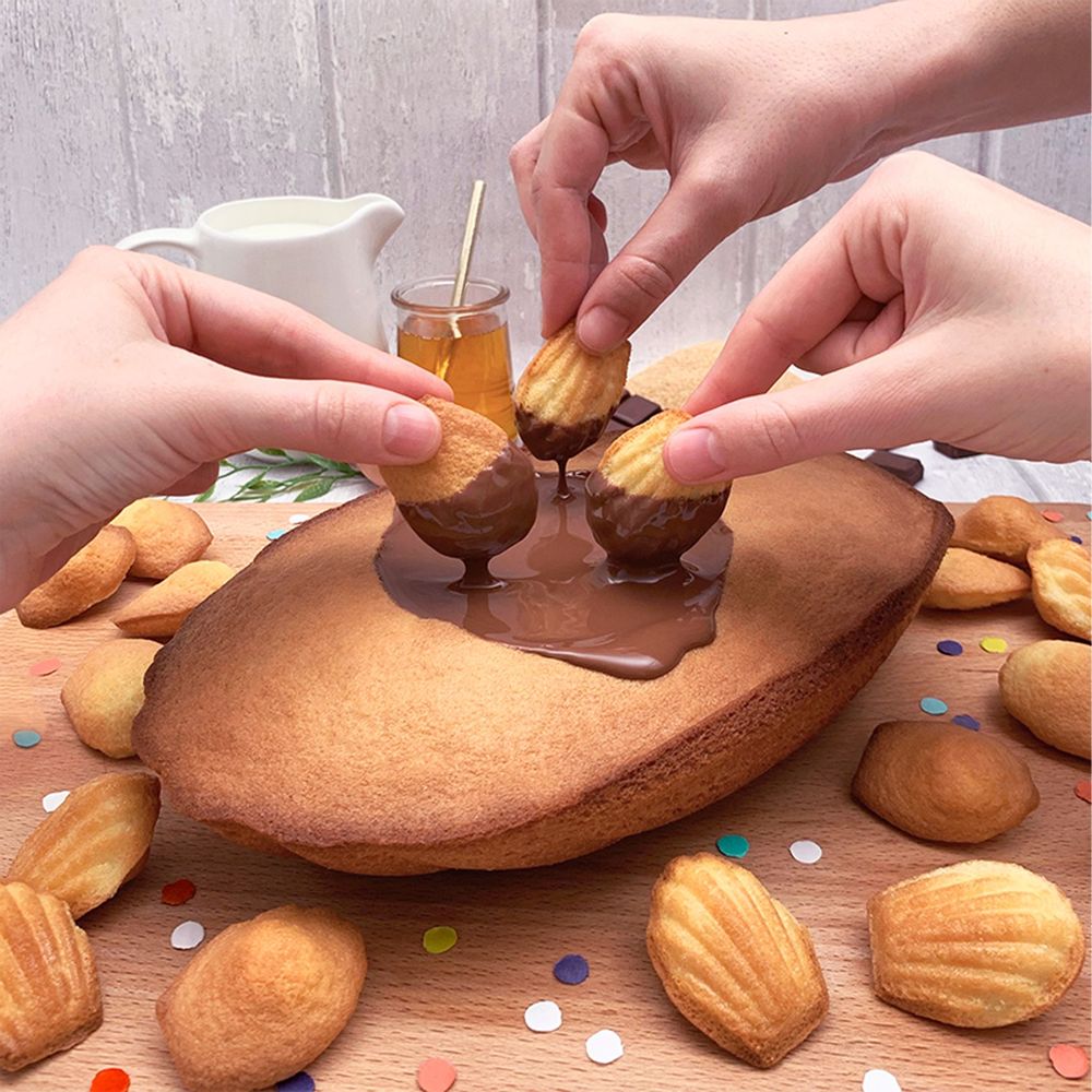 Children's arts and crafts - The XXL Madeleine - SNACKING MEDIA / CHEFCLUB