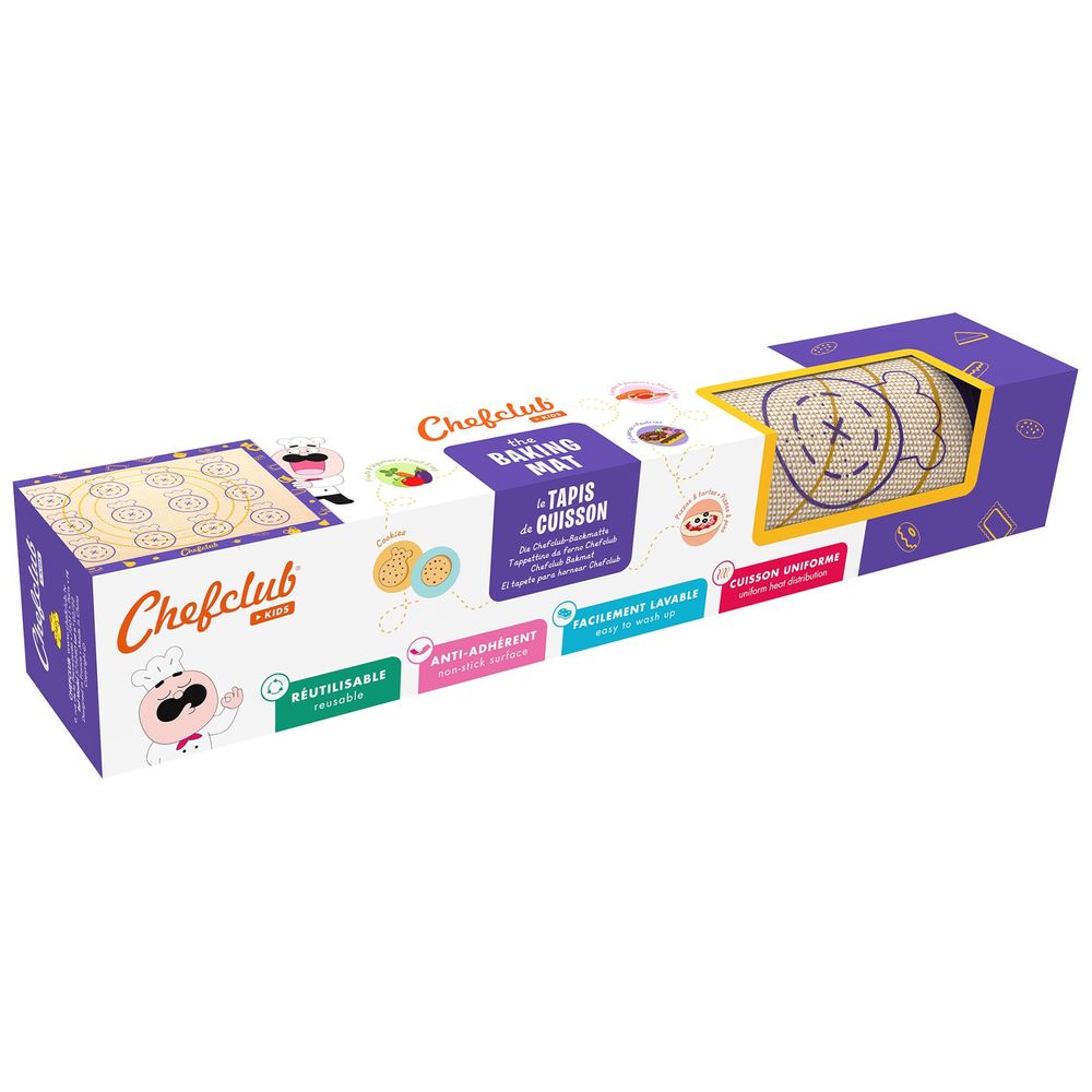 Loisirs créatifs pour enfant - Tapis de cuisson Chefclub Kids - SNACKING MEDIA / CHEFCLUB