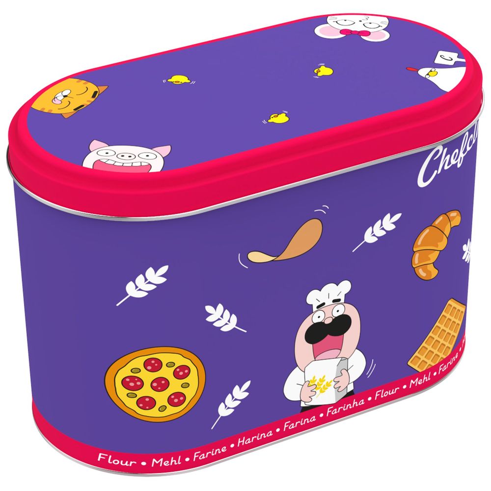 Loisirs créatifs pour enfant - Boîte ingrédients farine Chefclub Kids - SNACKING MEDIA / CHEFCLUB