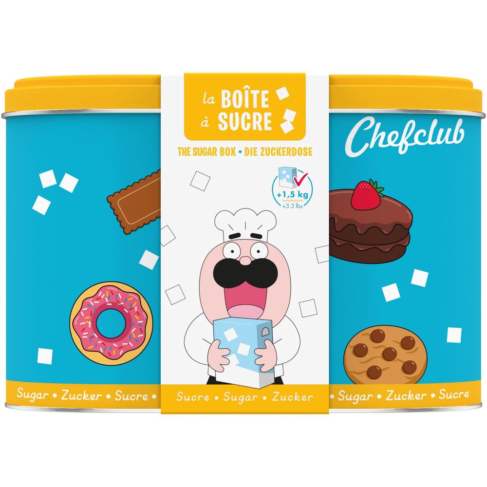 Loisirs créatifs pour enfant - Boîte ingrédients sucre Chefclub Kids - SNACKING MEDIA / CHEFCLUB