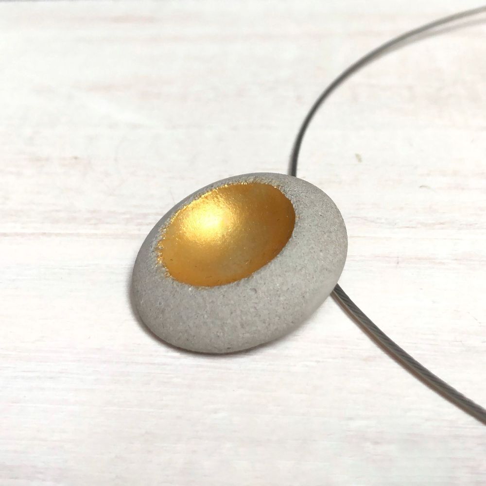 Jewelry - BUBBLE concrete necklace handmade in Paris. - ICY MOUSE