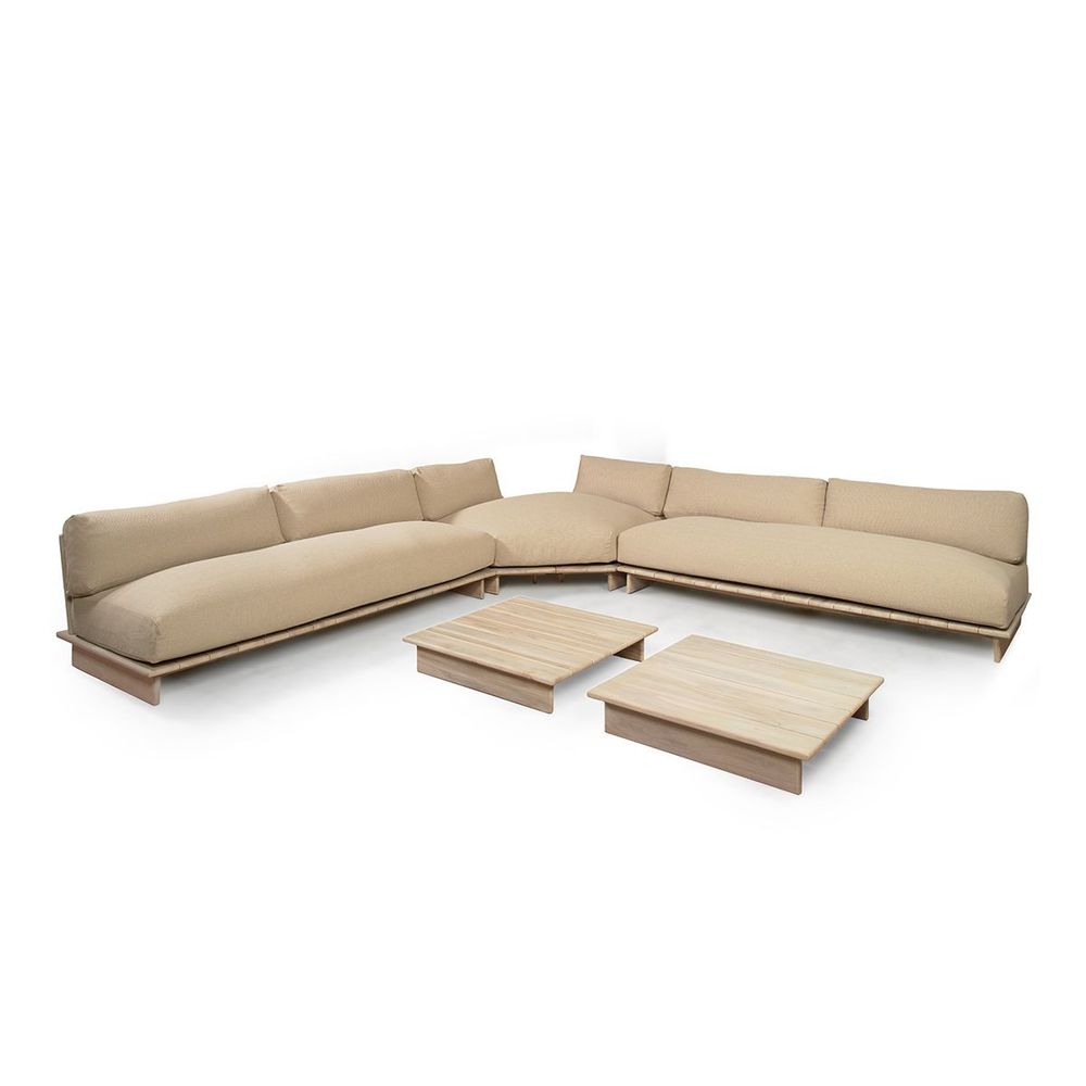 Lawn sofas - OUTDOOR SOFA LANGE - CRISAL DECORACIÓN