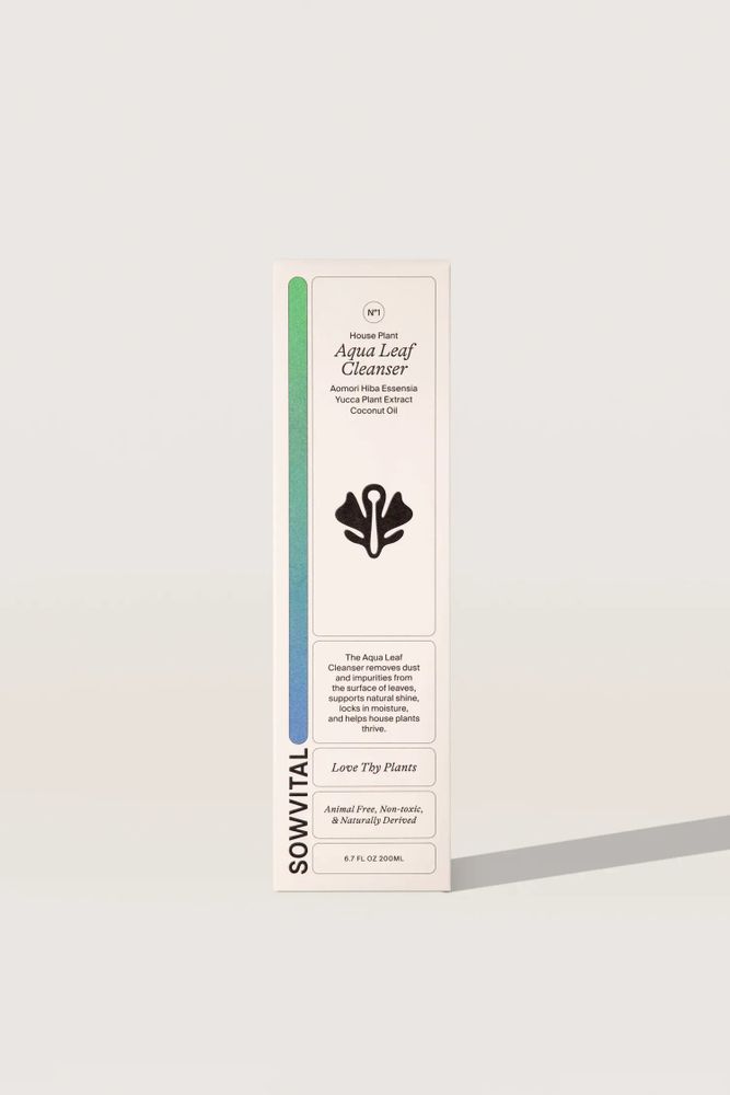 Home fragrances - Aqua Leaf Houseplant Cleaner - SOWVITAL