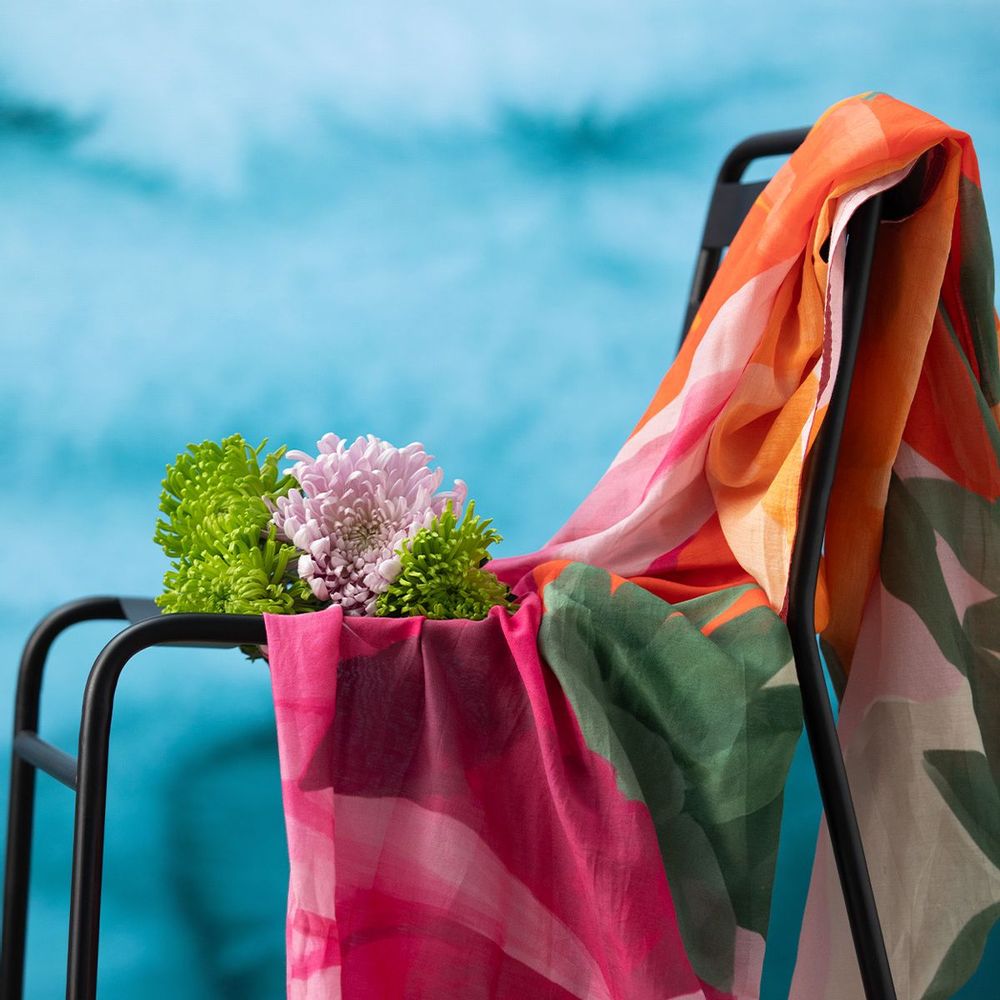 Scarves - Scarves Silk|Cotton SS24 - SHALLS BARCELONA