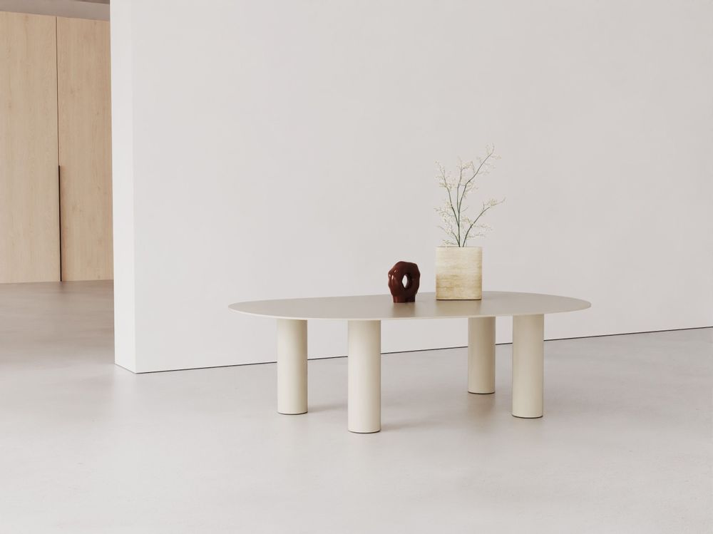 Coffee tables - BIG Spline - Aluminum Coffee Table - METAPOLY