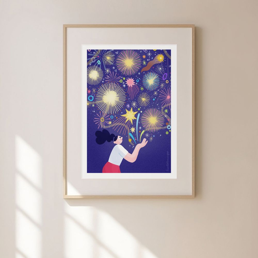 Poster - Display The Light Is Within You - LAVILLETLESNUAGES