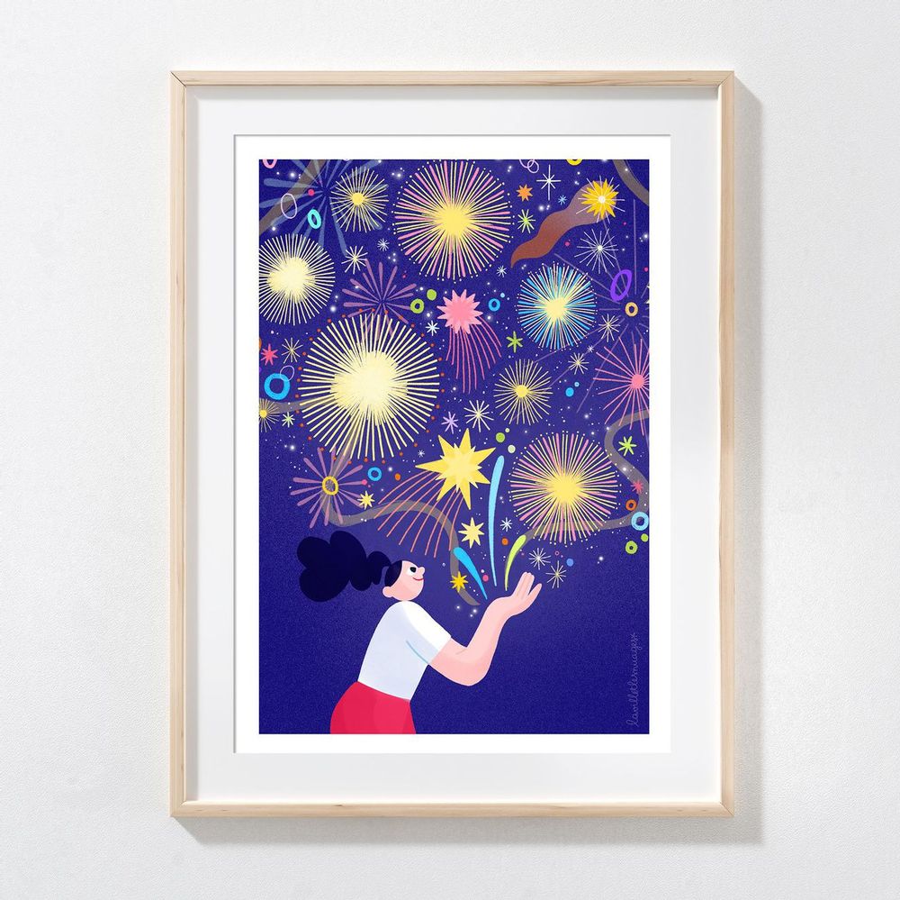 Poster - Display The Light Is Within You - LAVILLETLESNUAGES