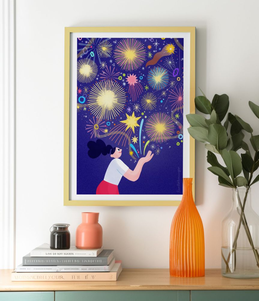 Poster - Display The Light Is Within You - LAVILLETLESNUAGES