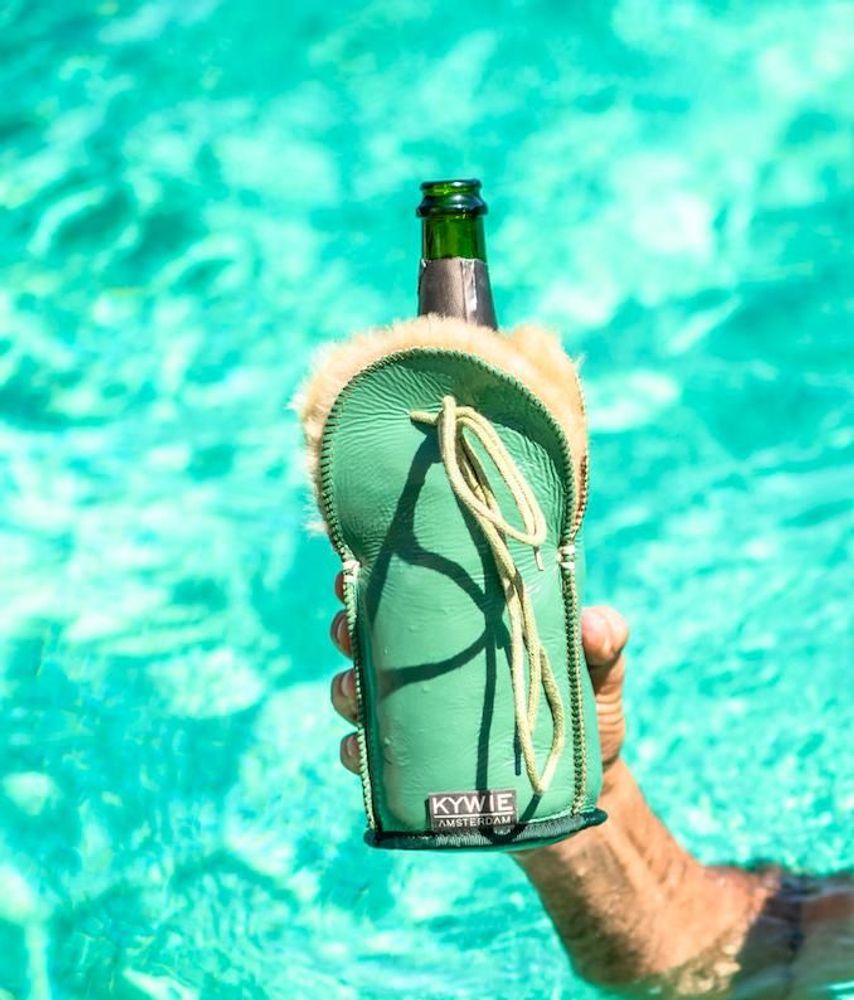 Plats et saladiers - CHAMPAGNE cooler 100% bio-insulation / sheepskin - KYWIE AMSTERDAM