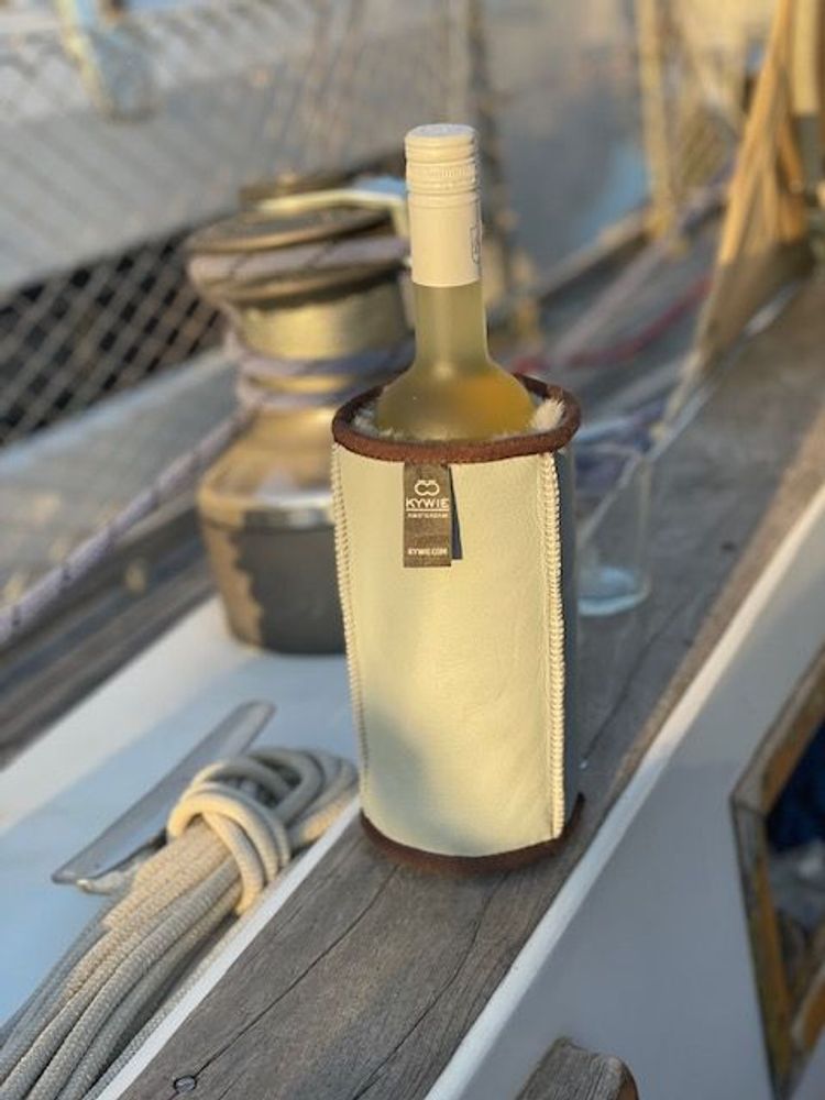 Plats et saladiers - CHAMPAGNE cooler 100% bio-insulation / sheepskin - KYWIE AMSTERDAM