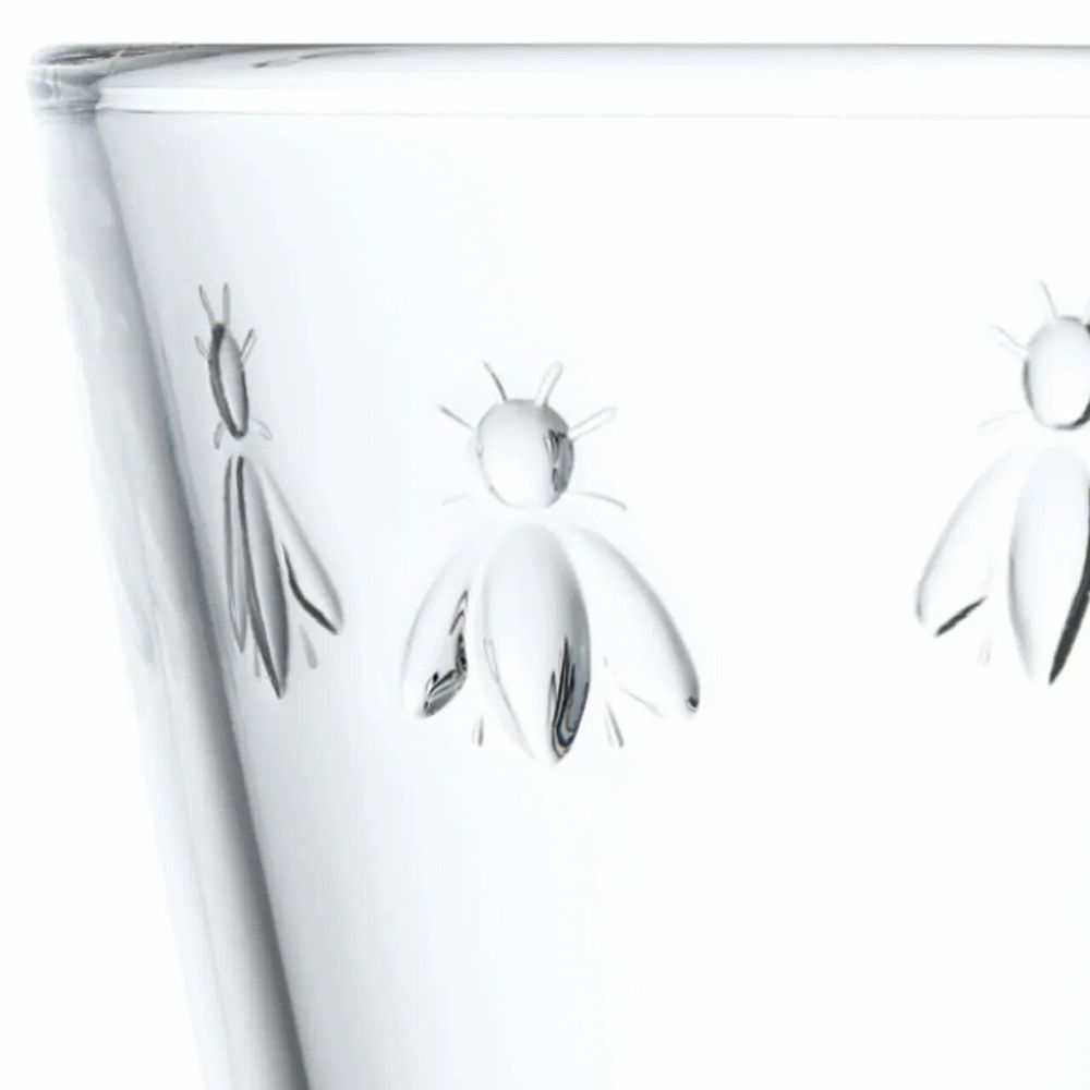 Glass - Set of 6 BEE cups - LA ROCHÈRE