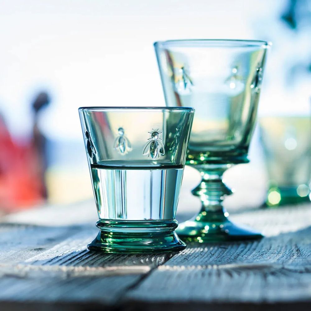 Glass - Set of 6 BEE cups - LA ROCHÈRE