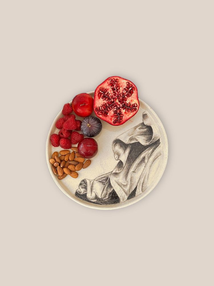 Objets de décoration - ASSIETTE DE PRÉSENTATION - Drapé - DI VINCENZO POUJOULA