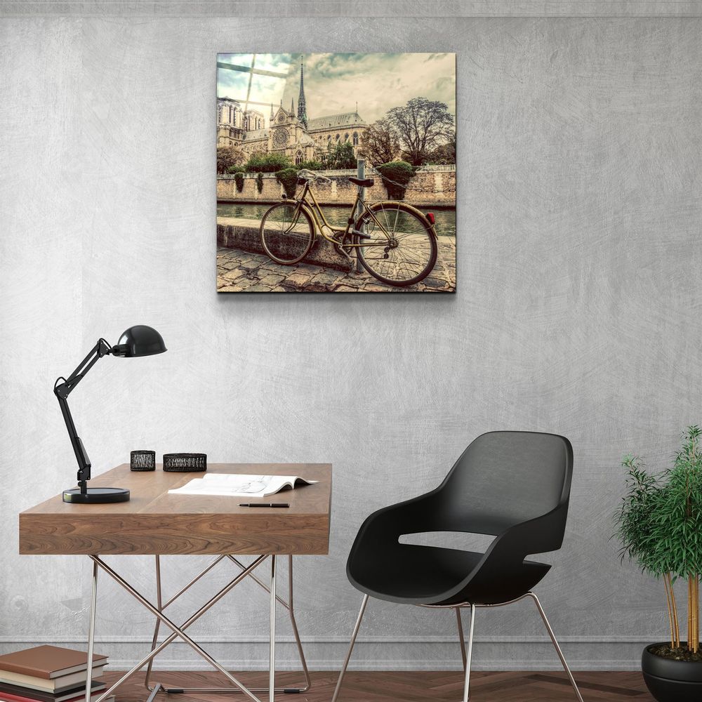 Other wall decoration - ・"Bicycle"・Glass Wall Art | Artdesigna Glass Printing Wall Arts. - ARTDESIGNA